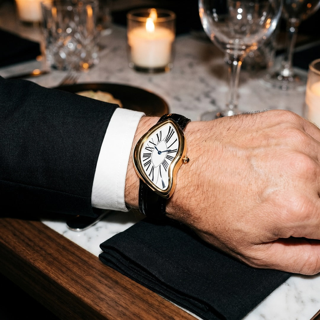Ombré Noir watch collection editorial campaign