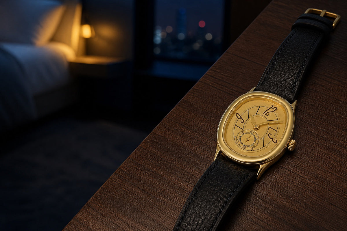 Ombré Noir Reverie Watches collection editorial campaign