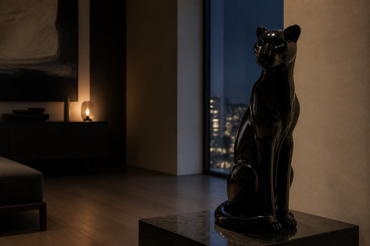 Ombré Noir Sculptures collection editorial campaign