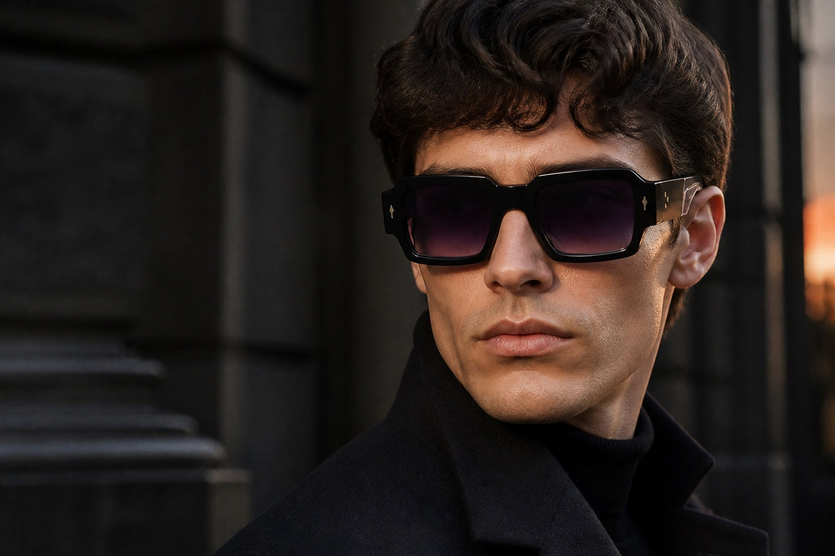 Ombré Noir Sunglasses collection editorial campaign