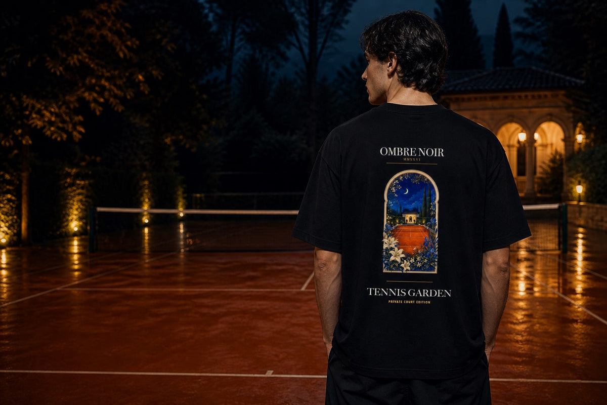Ombré Noir T-Shirts collection editorial campaign