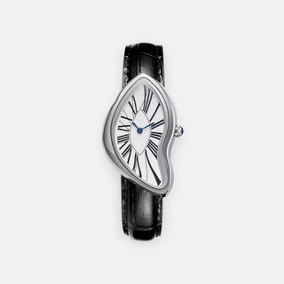 Melting Watch Silver by Ombré Noir