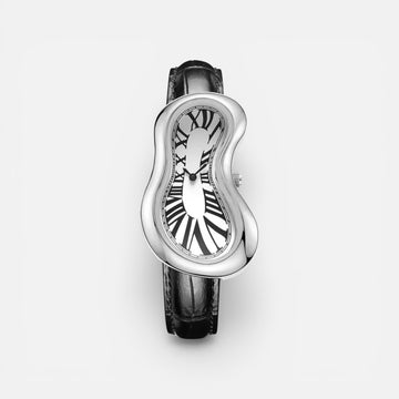 Warped Watch Silver