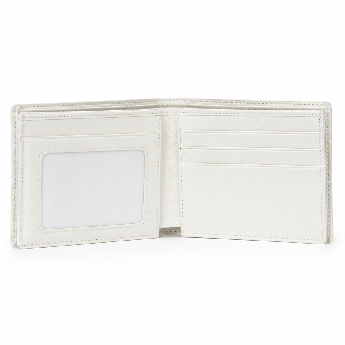 Aegis Himalayan Crocodile Wallet leather interior on white