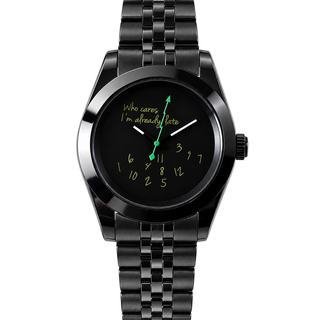 Already Late Midnight Automatic Watch — front view