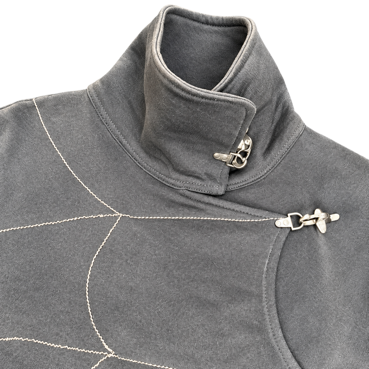 Arachné Clasp Jacket — construction detail