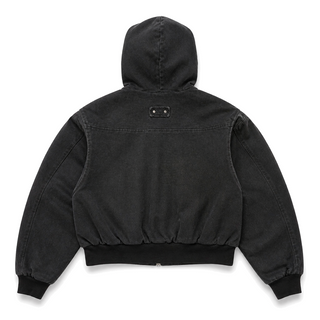 Bastion Noir Canvas Jacket back view