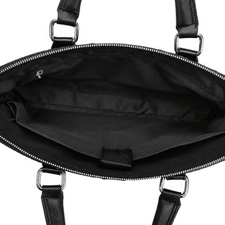 Caiman Relief Briefcase — construction detail