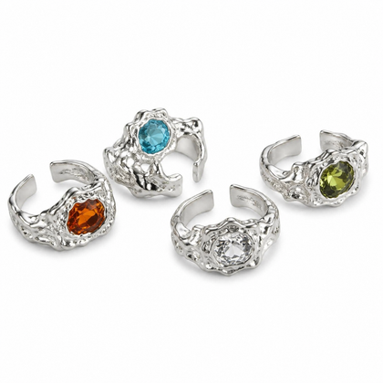 Chromaforge ring set reverse view on white