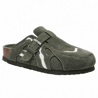 Drift Panel Clogs — Olive, detail view