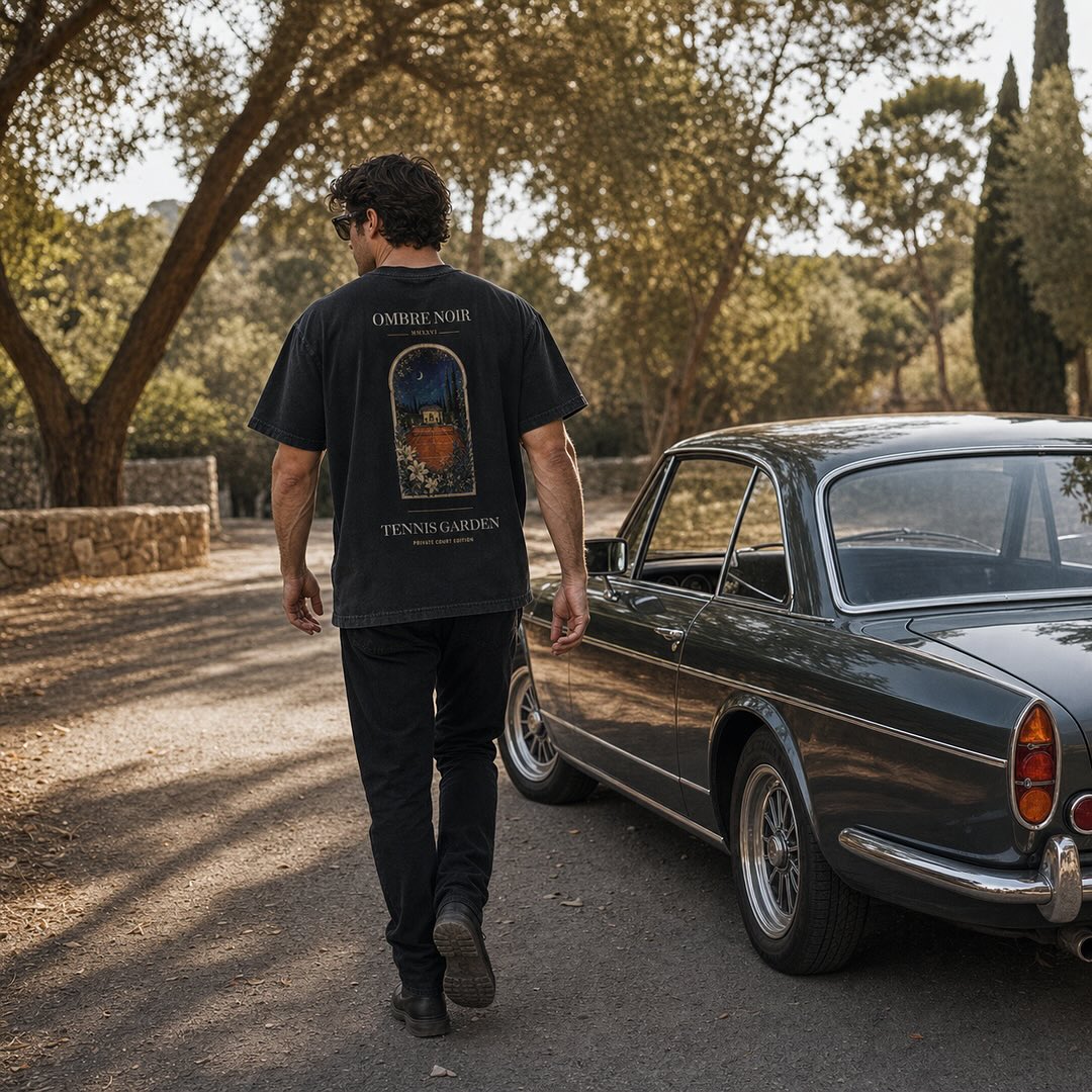 Ombré Noir apparel editorial campaign
