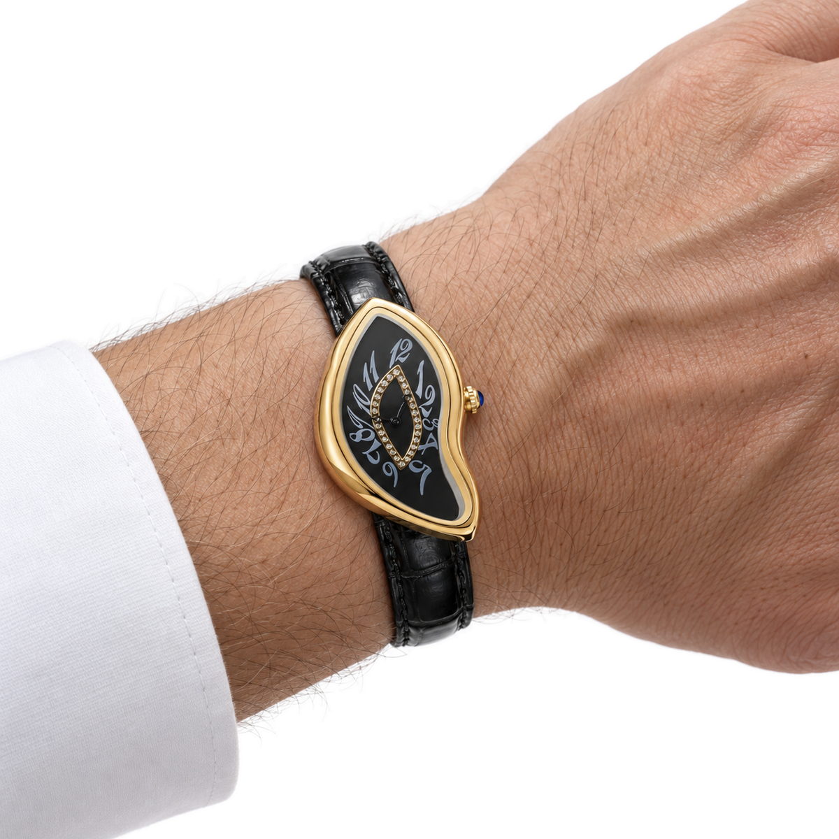 Melting Muse Black Gold — on wrist