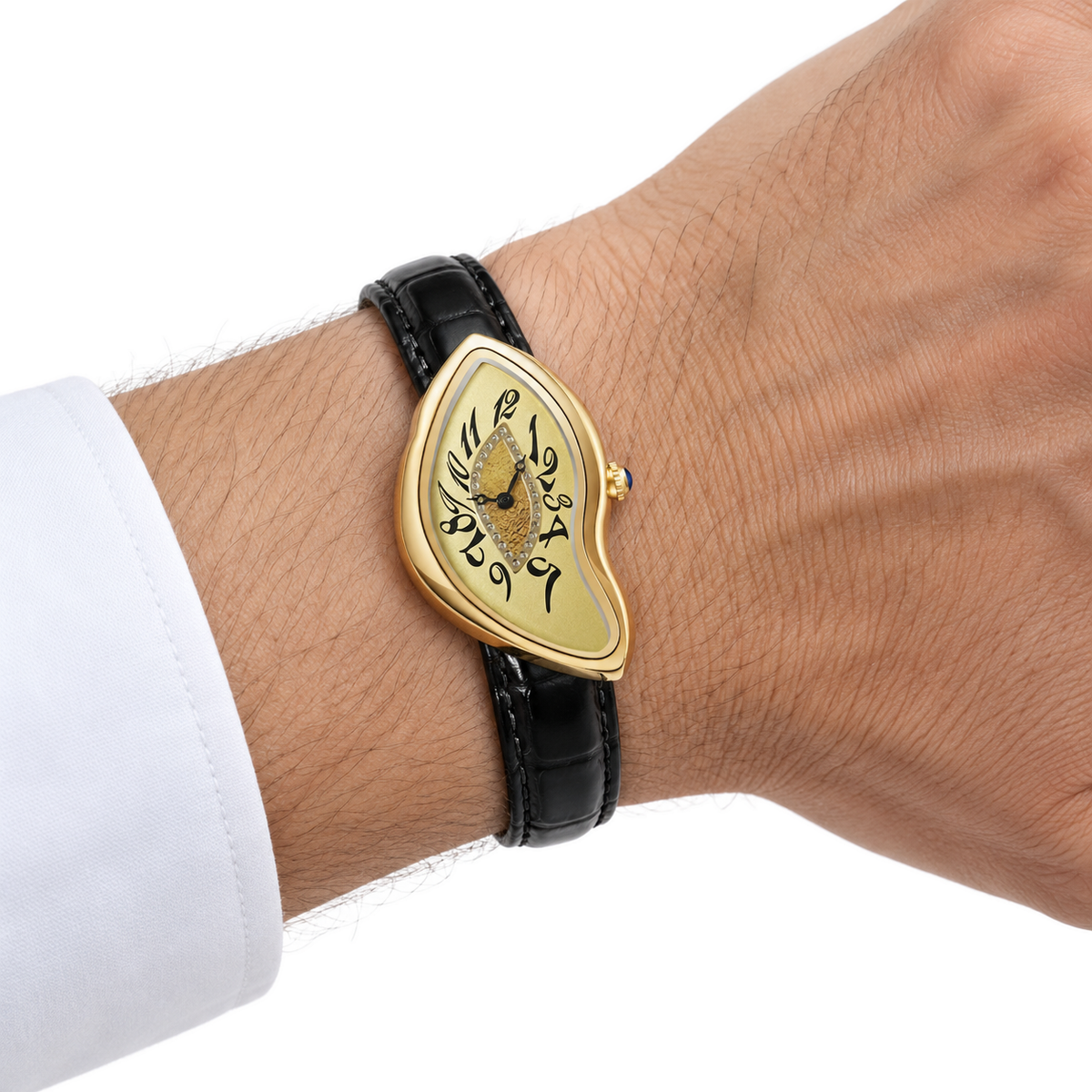 Melting Muse Gold — on wrist