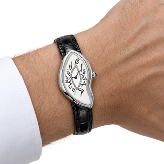 Melting Muse Silver — on wrist
