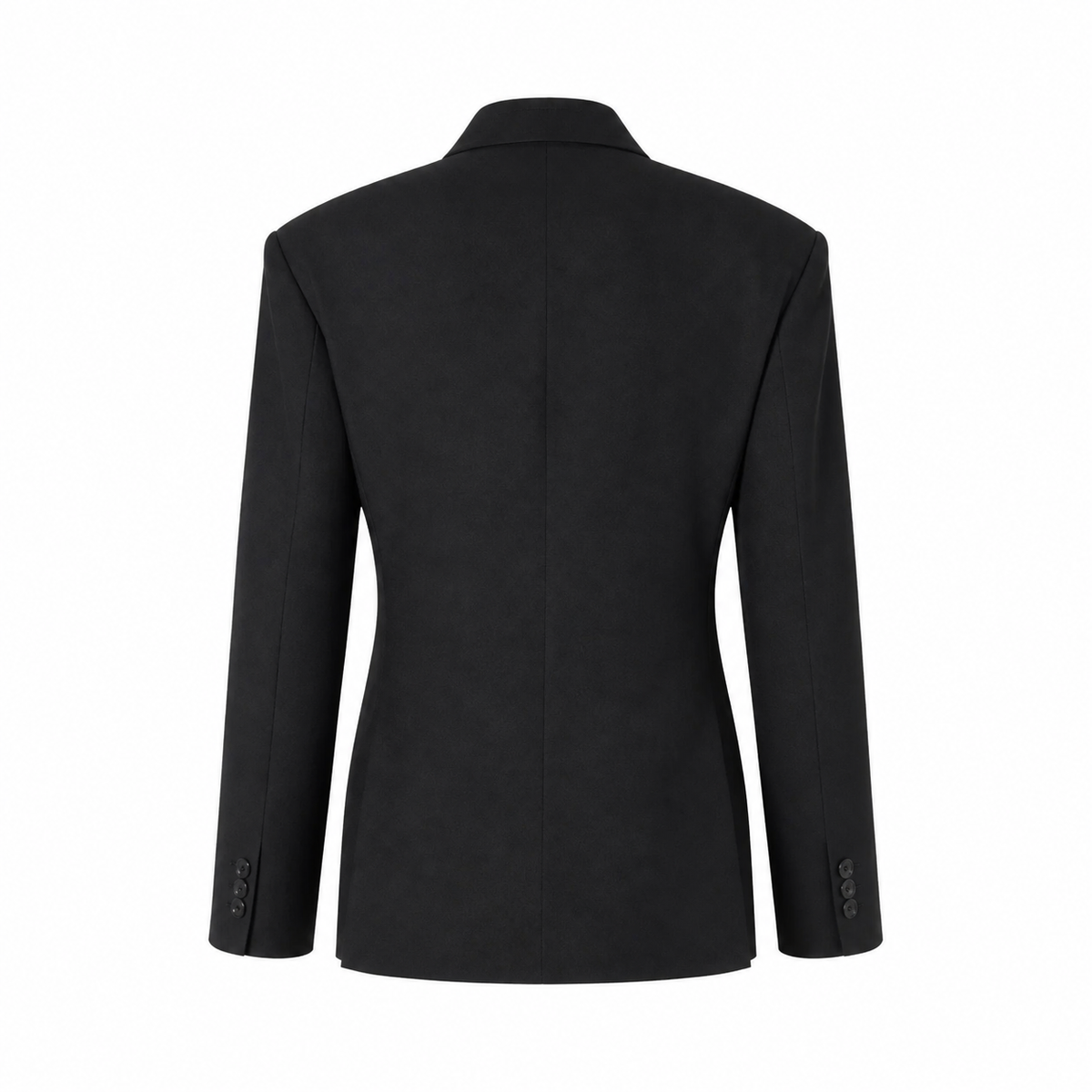 Nocturne Blazer, back studio view on white