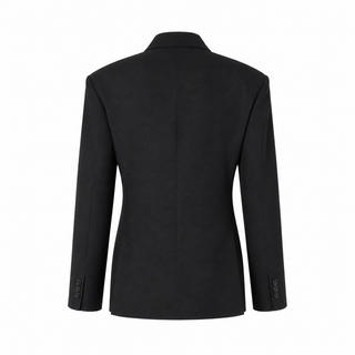 Nocturne Blazer, back studio view on white