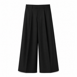 Nocturne Trousers, front studio view on white