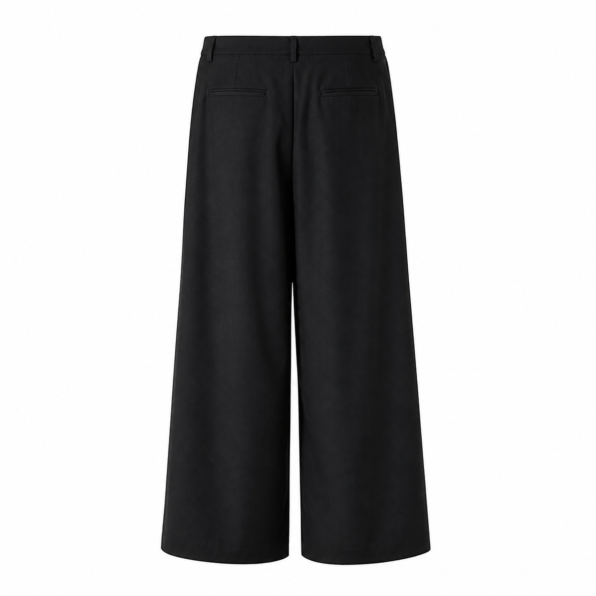 Nocturne Trousers, back studio view on white