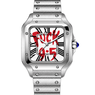 Off Hours Automatic Watch — cover red