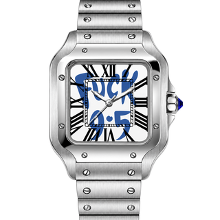 Off Hours Automatic Watch — cover blue