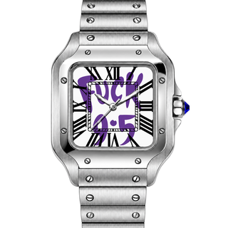 Off Hours Automatic Watch — cover purple
