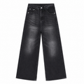 Contour Gradient Wide-Leg Jeans