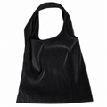 Plissé Shoulder Tote