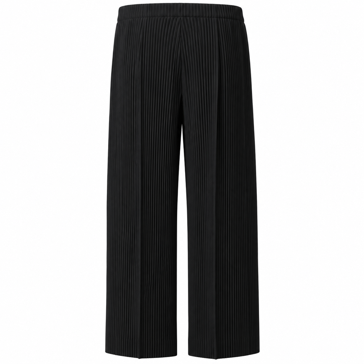Plissé Wide-Leg Trousers — back