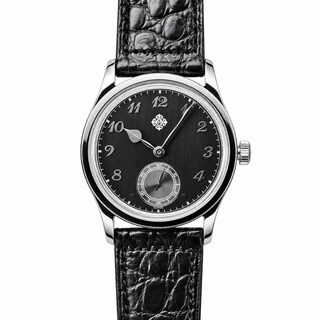 Monument Small Seconds Quartz Watch — Black — front view