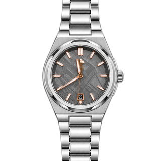 Asterion Meteorite Automatic Watch — Grey — front view