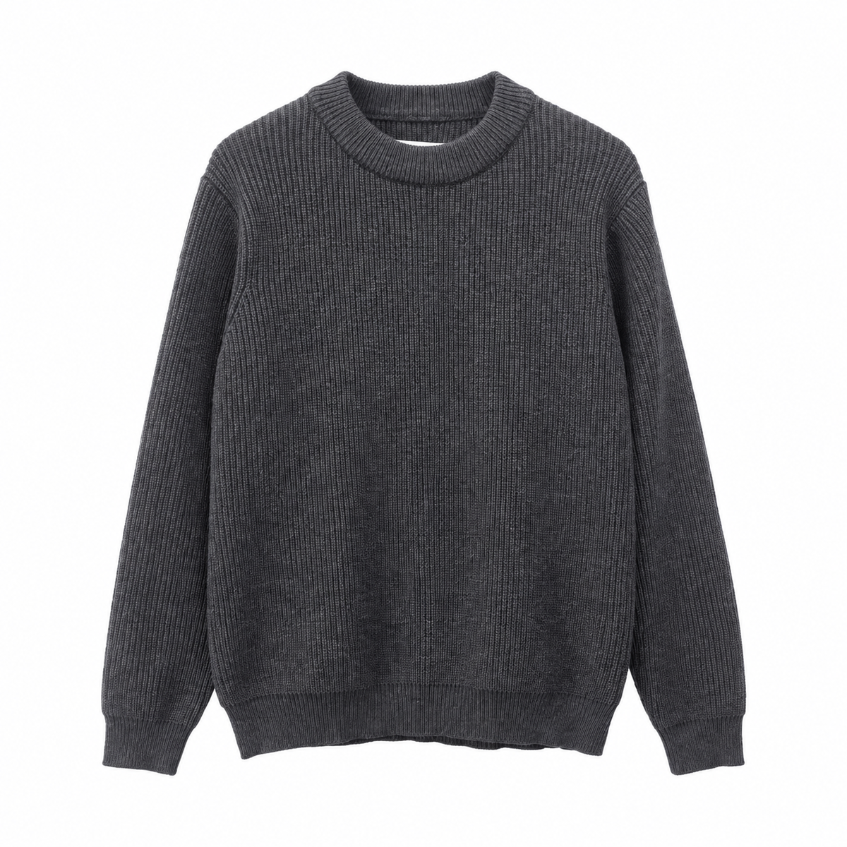 Trace Crewneck Knit — dark front