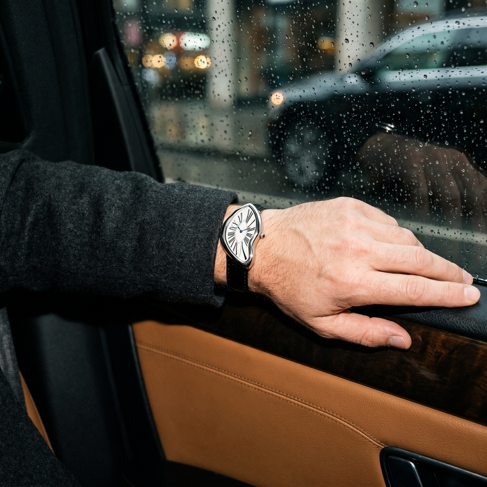 Melting Watch Silver